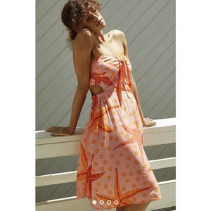 New Anthropologie Farm Rio Under The Sea Cover-Up Size S